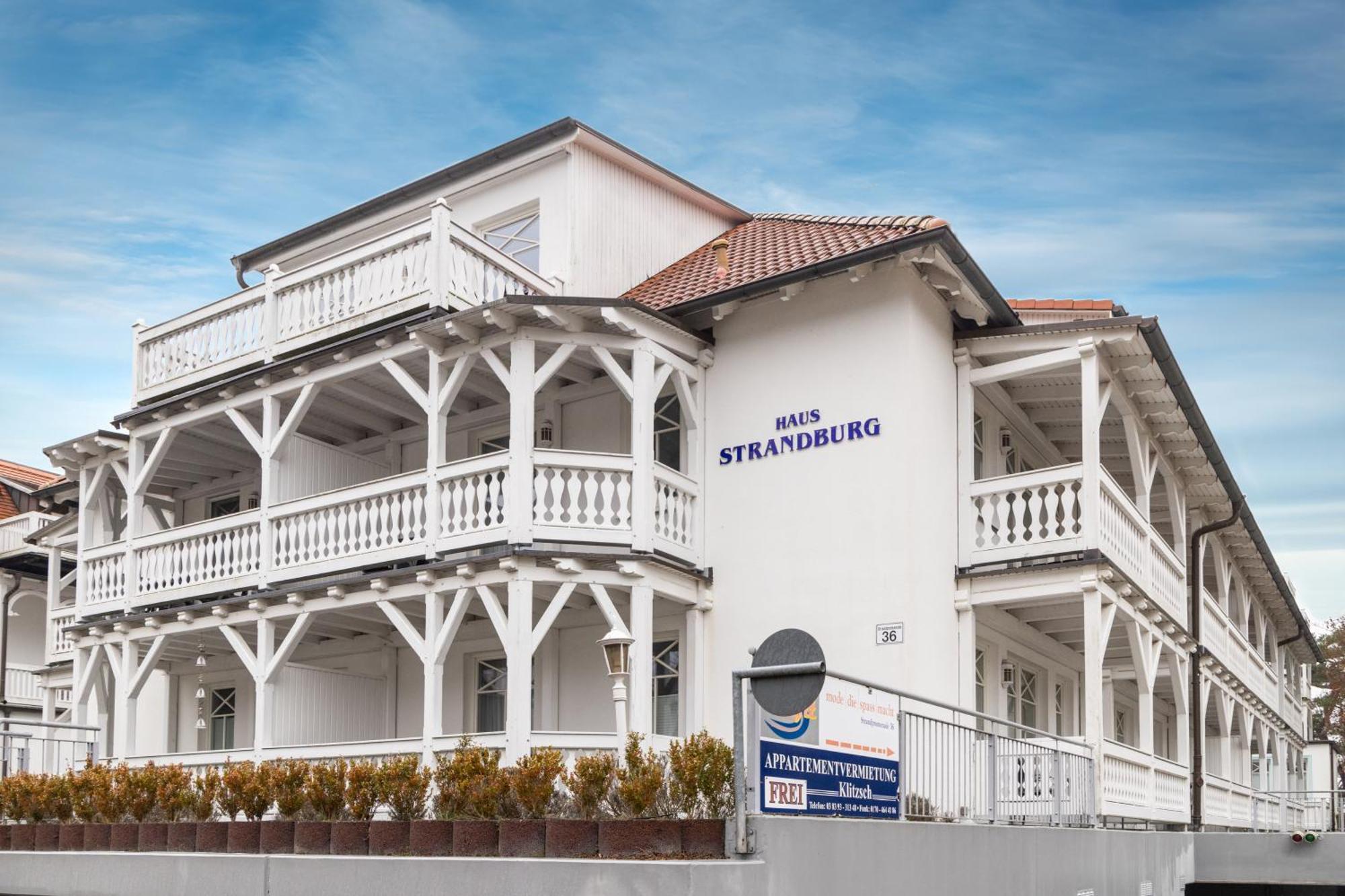 Fewo Auszeit Im Haus Strandburg Binz Exterior photo